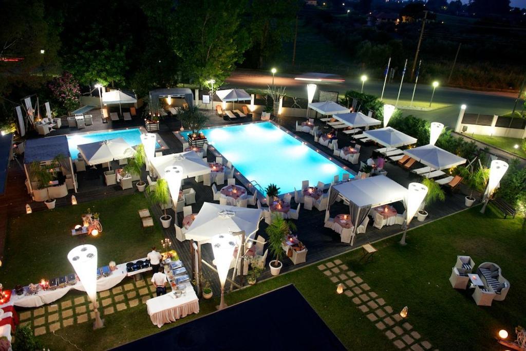 Amalias Hotel Kourouta Buitenkant foto